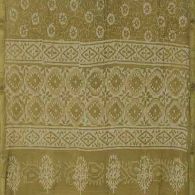 Cotton Silk Unstitched Suit With Dupatta (3 Pcs Set)