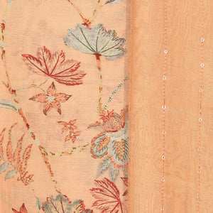 Cotton Silk Unstitched Suit With Dupatta (3 Pcs Set)