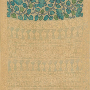 Georgette Kalamkari Saree