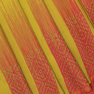 Dupion Silk Kantha Stitch Saree