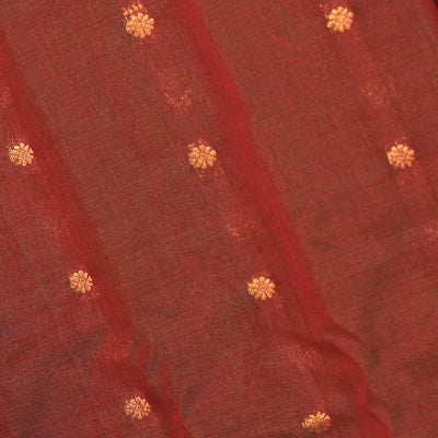 Gadwal Cotton Silk Leaf Green Saree