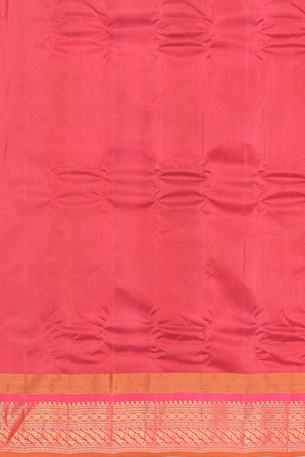Gadwal Cotton Silk Leaf Green Saree