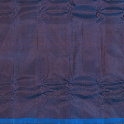 Gadwal Cotton Silk Leaf Green Saree