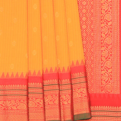 Gadwal Mustard Saree