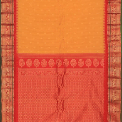 Gadwal Mustard Saree