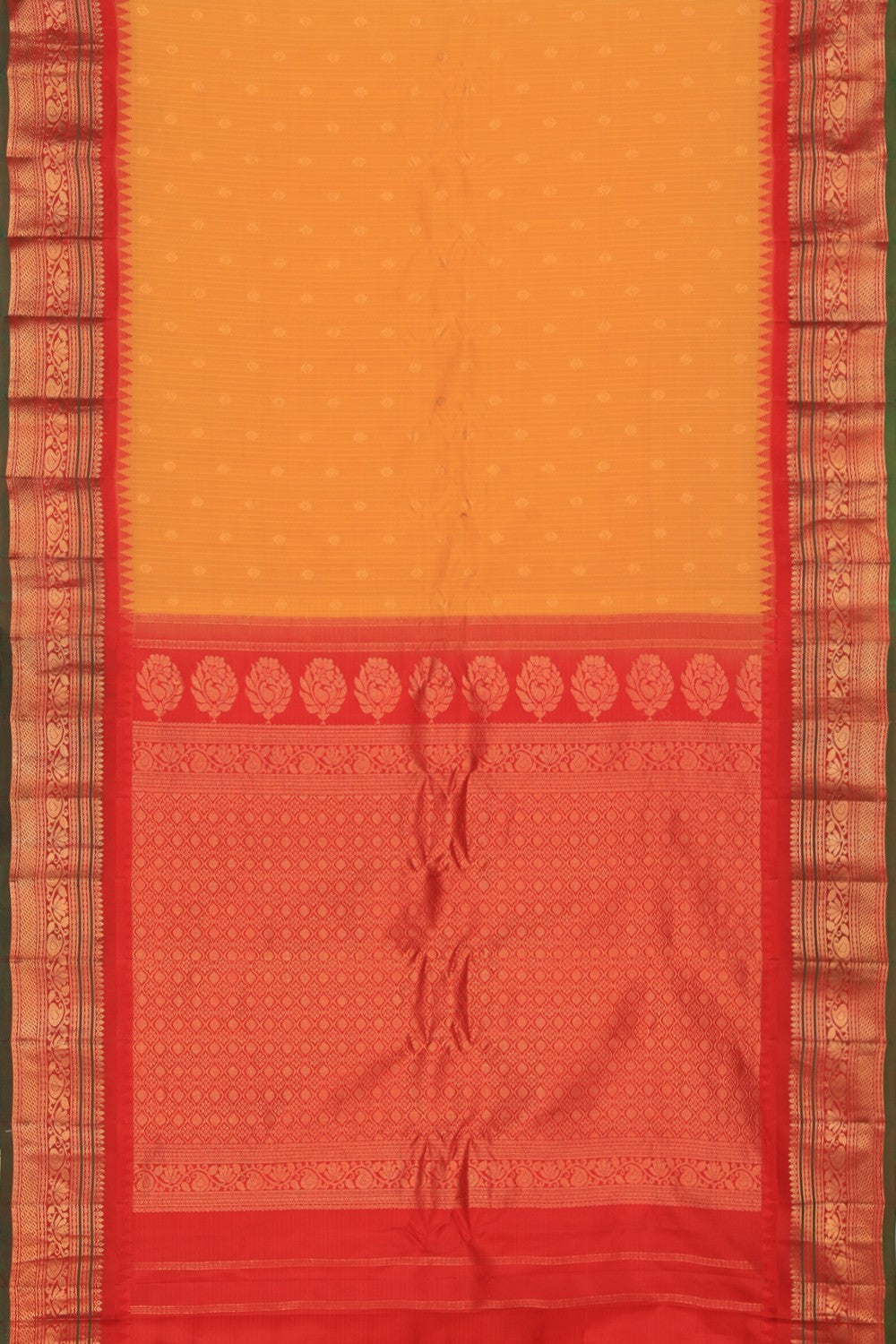 Gadwal Mustard Saree
