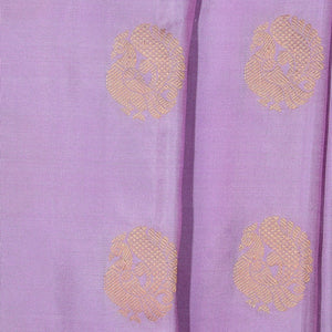 Gadwal Silk Lavender Purple Saree