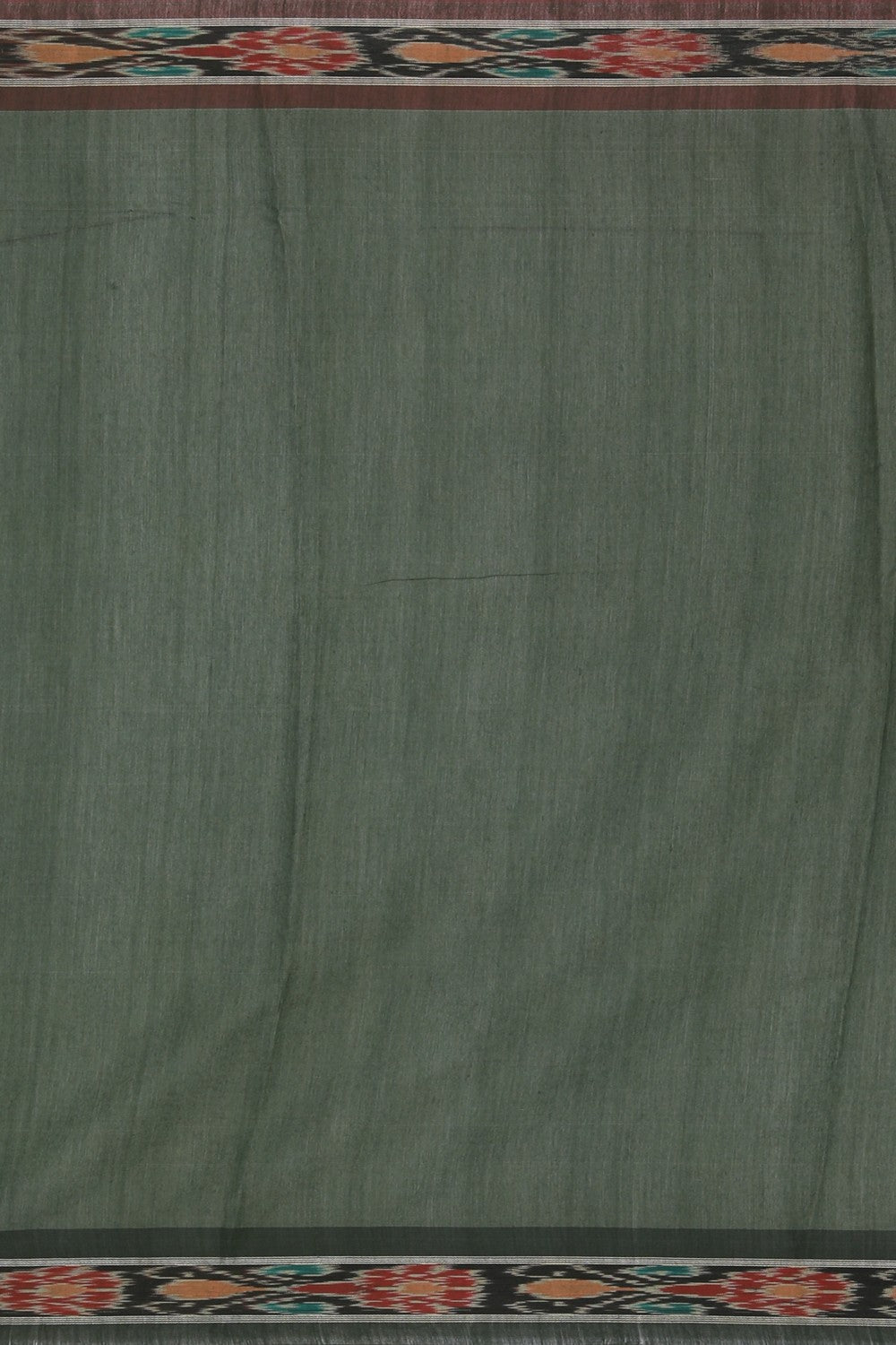 Kalamkari Hand-Painted Tussar Silk Saree