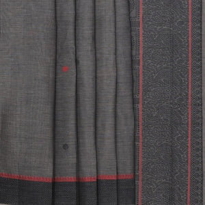 Kanchi Cotton Grey Saree