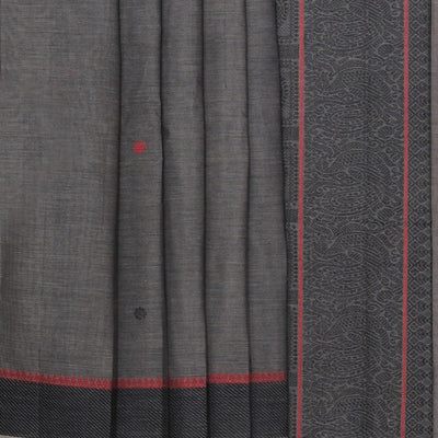 Kanchi Cotton Grey Saree