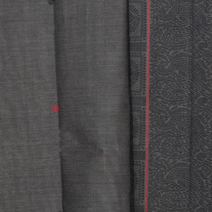 Kanchi Cotton Grey Saree