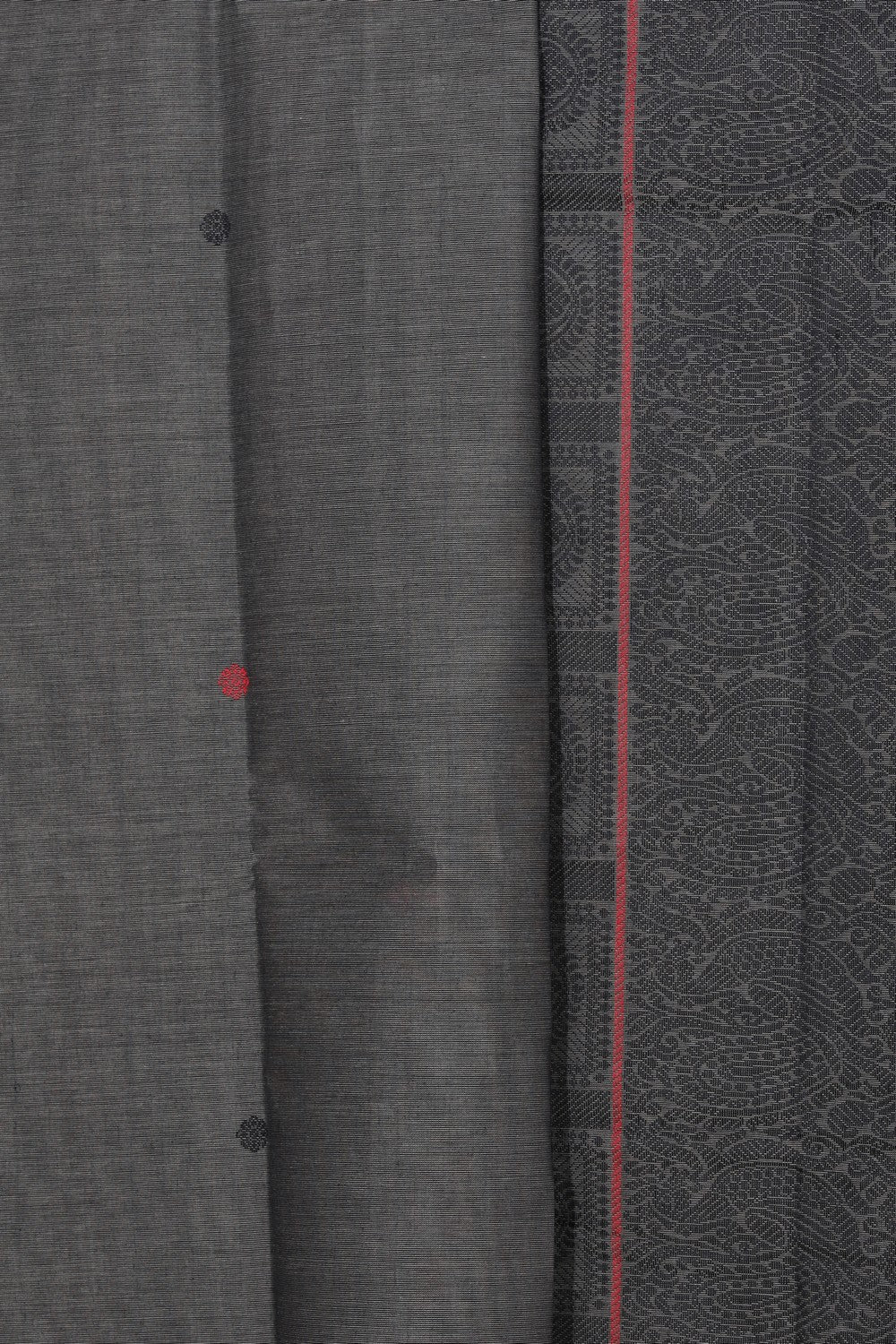 Kanchi Cotton Grey Saree