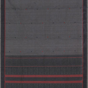 Kanchi Cotton Grey Saree