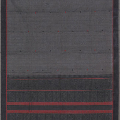Kanchi Cotton Grey Saree