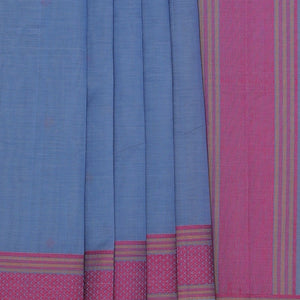 Kanchi Cotton Smoky Grey Saree