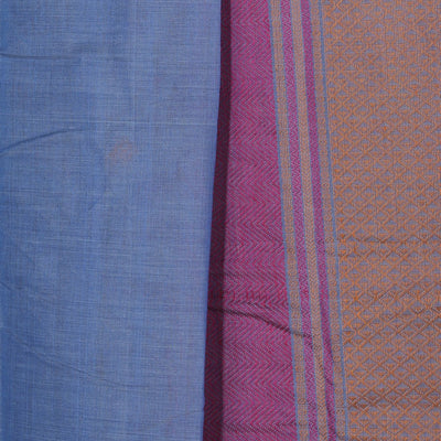 Kanchi Cotton Smoky Grey Saree