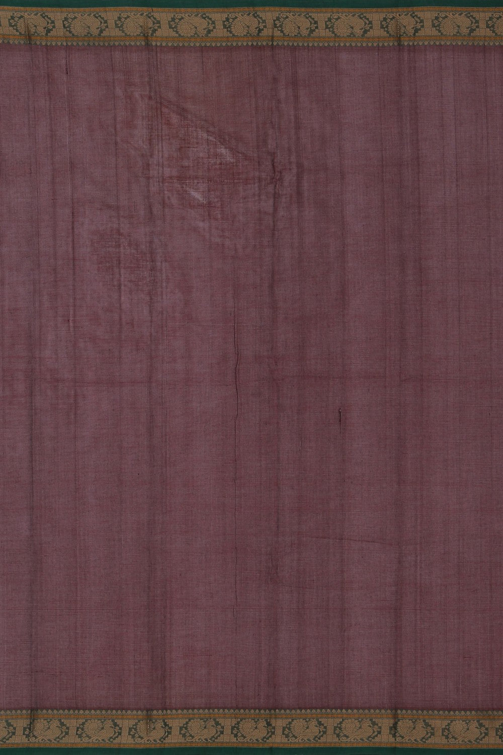 Kanchi Cotton Maroon Saree