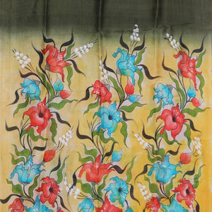 Hand-Painted Tussar Silk Dupatta