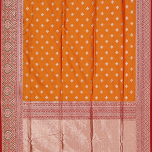 Gorgeous Brocade Mustard Saree
