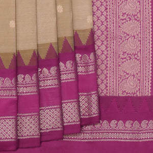 Gadwal Silk Green Saree