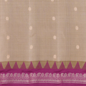 Gadwal Silk Green Saree