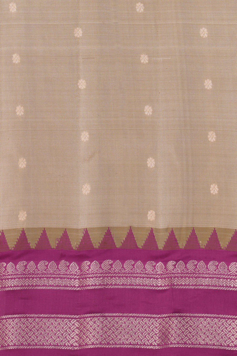 Gadwal Silk Green Saree