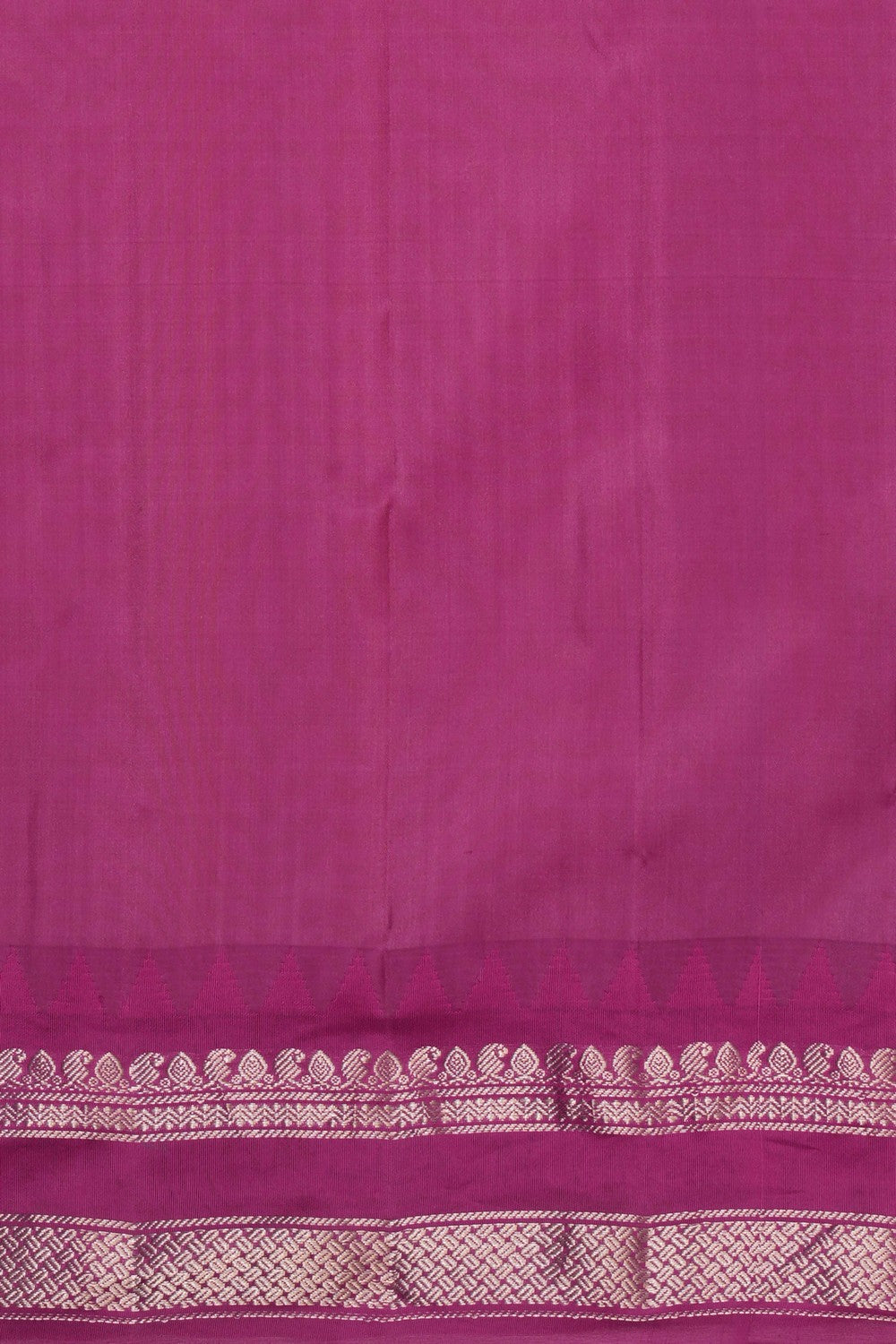Gadwal Silk Yellow Saree