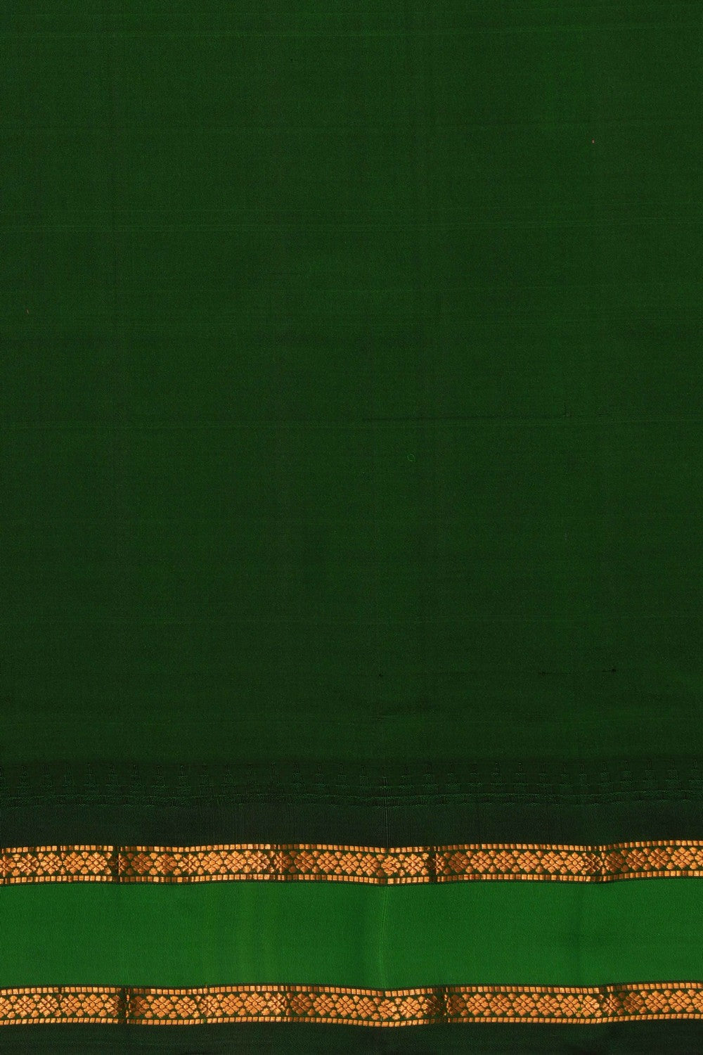Gadwal Silk Plum-Pink Kattam Saree