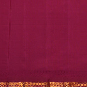 Gadwal Silk Violet Kattam Saree