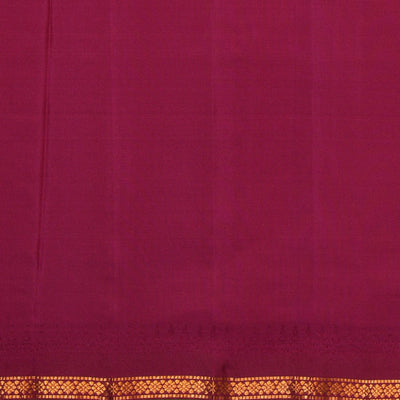 Gadwal Silk Violet Kattam Saree