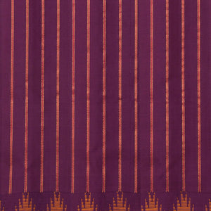 Gadwal Silk Violet Saree