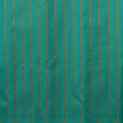 Gadwal Silk Sea Green Saree