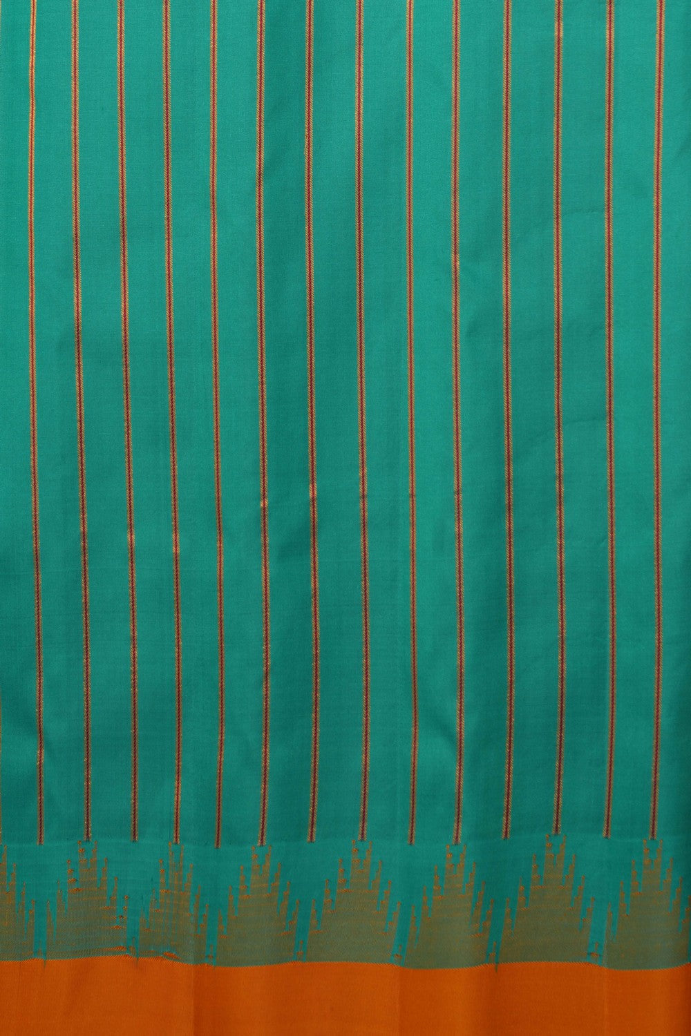 Gadwal Silk Sea Green Saree