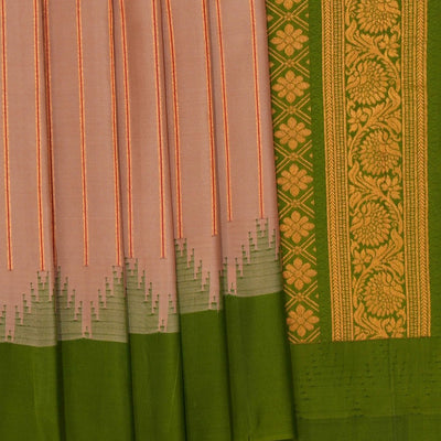 Gadwal Silk Beige Saree