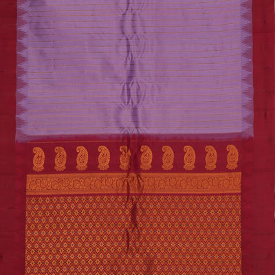 Gadwal Silk Purple Saree