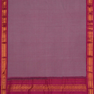Gadwal Cotton Pink Saree