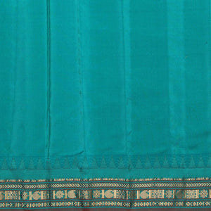 Gadwal Silk Fuchsia-Pink Kattam Saree
