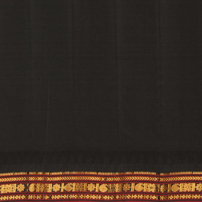 Gadwal Silk Fuchsia-Pink Kattam Saree