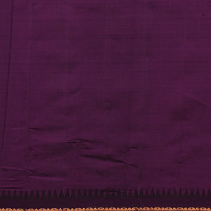 Gadwal Silk Peach Saree