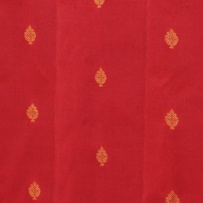 Gadwal Silk Red Saree