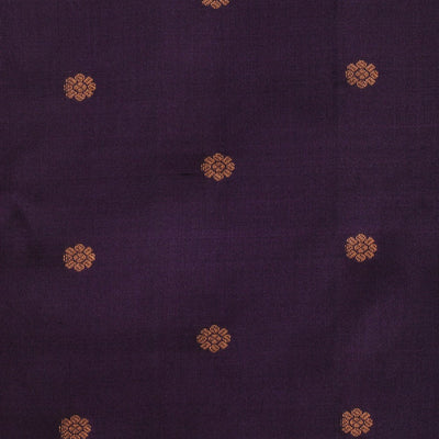 Gadwal Silk Violet Saree