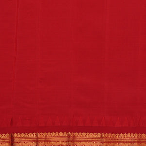 Gadwal Silk Violet Saree