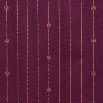 Gadwal Silk Violet Saree