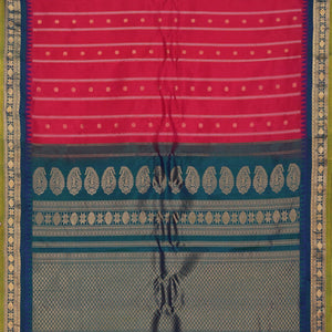 Gadwal Silk Pink Saree