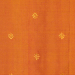 Gadwal Silk Orange Saree