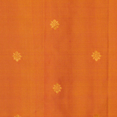 Gadwal Silk Orange Saree