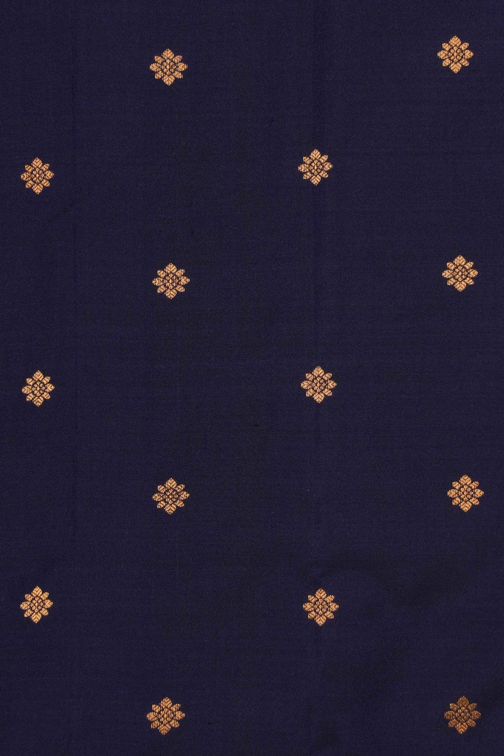 Gadwal Silk Navy Blue Saree