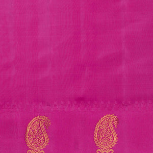 Gadwal Silk Navy Blue Saree