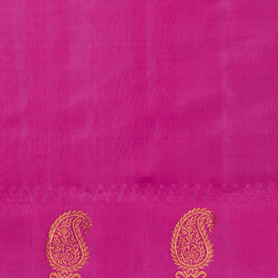 Gadwal Silk Navy Blue Saree