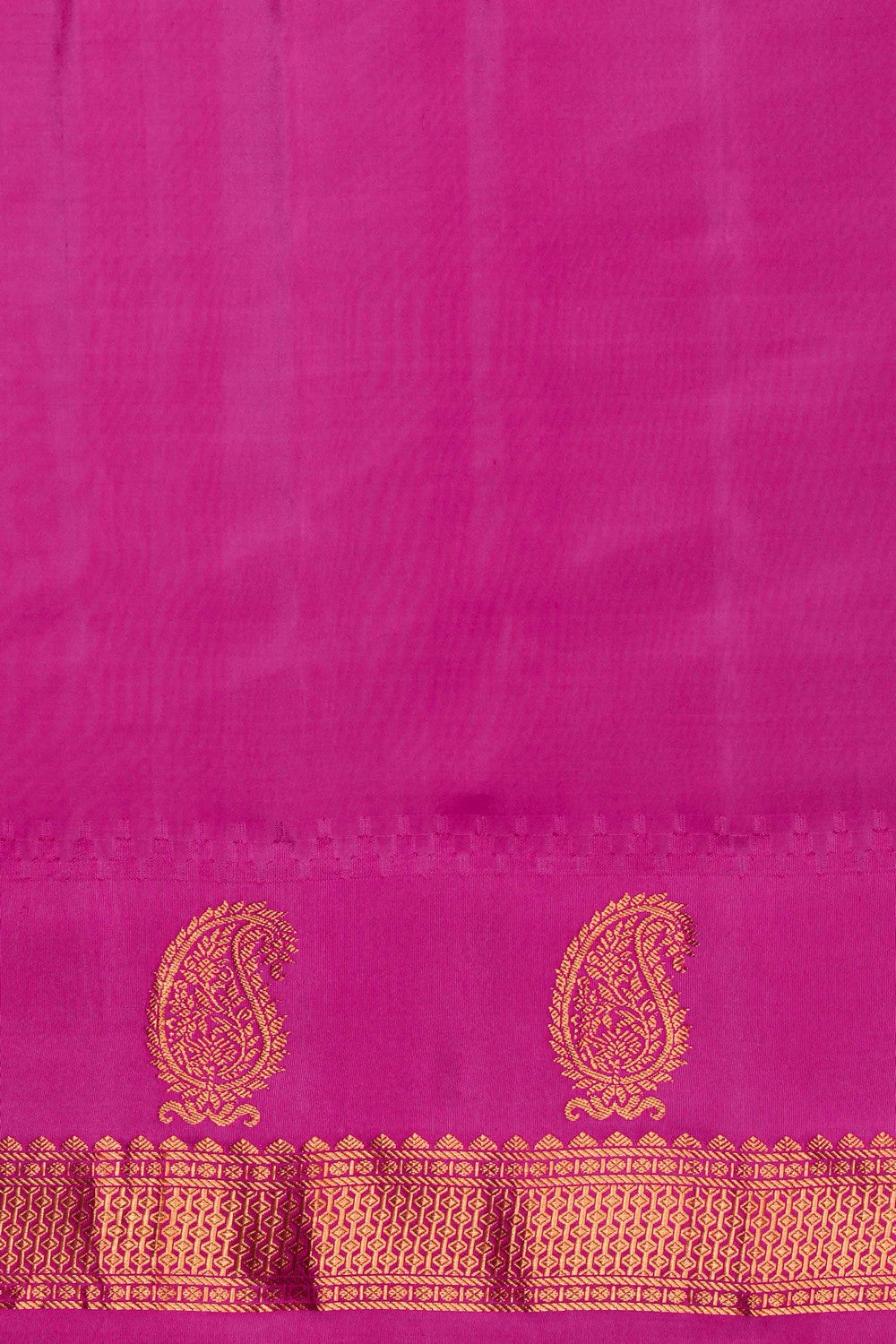 Gadwal Silk Navy Blue Saree